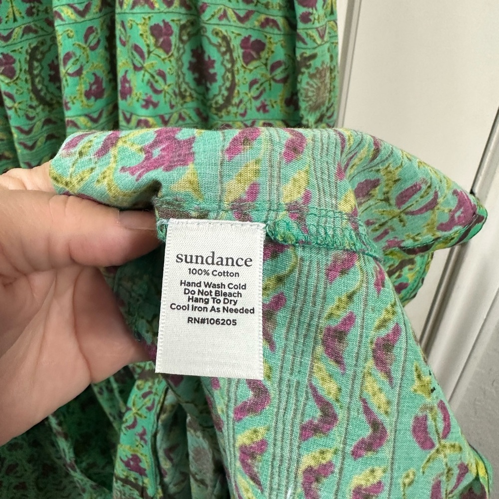 Sundance Green Printed Maxi Dress - Picture 6 of 11